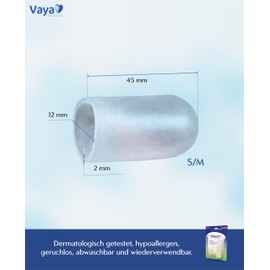 Vaya Medical Toe Cap Protector Medical Polymer Gel SmartGel 1 Piece Size S M