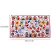 48PCS Christmas Wooden Small Pendants Christmas Decoration Christmas Tree Hanging
