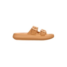 BECO Women's Mules - Airkiss-Leisure Bathing Shoes Women, Ultralight Bathing Slippers for Women with Innovative Air Cushion Sole, Beige Brown