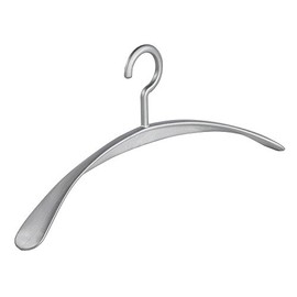 WING Clothes Hangers, Set of 5, Silver