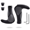 YAPJEB Bicycle Grip, Long Handle Grip, Anti-Slip, Shock Absorption, Fatigue