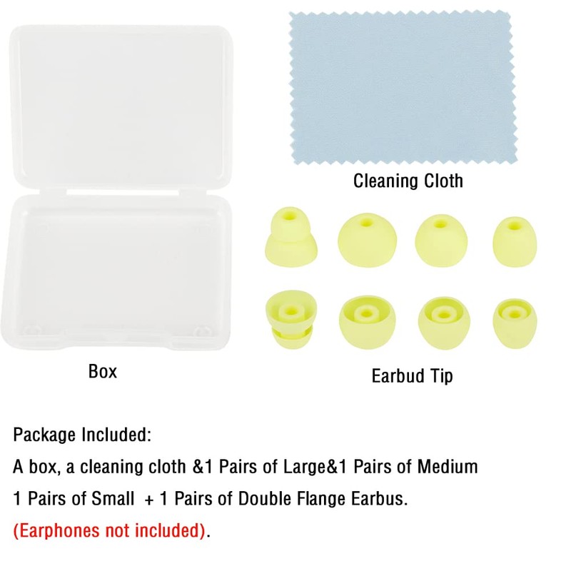 Replacement Eartips Earbud Rubber Tips Compatible with Powerbeats Pro Beats