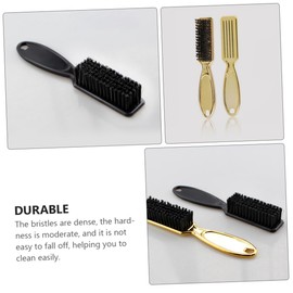 Vaguelly 4pcs Beard Brush and Neck Duster for Men Soft Hair Cleaning Brush for Hairdressing and Grooming Multi Purpose Hairbrush for Beard Styling and Dust Removal Hanging Design for