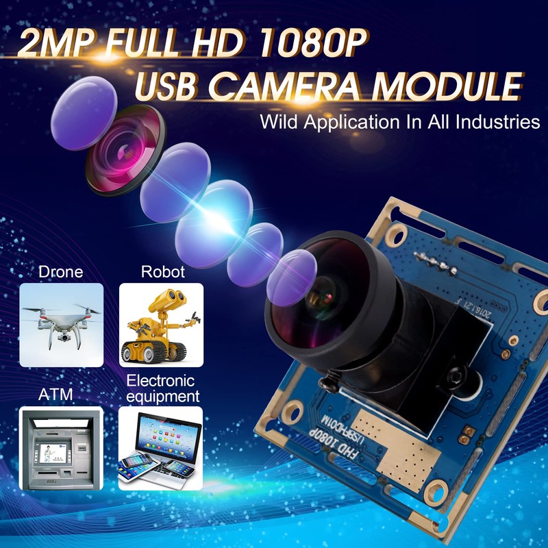 G 1080P USB Camera for Laptop High Speed PC Camera