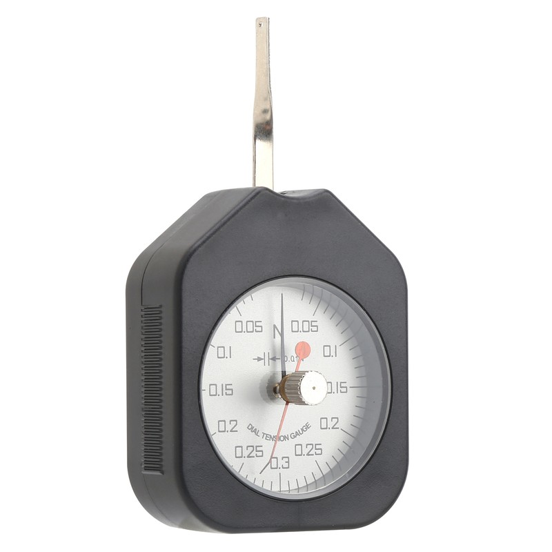 SEN-0.3-2 Dial Tensiometer 0.3N Portable Alloy Double Pointer Tension Gauge