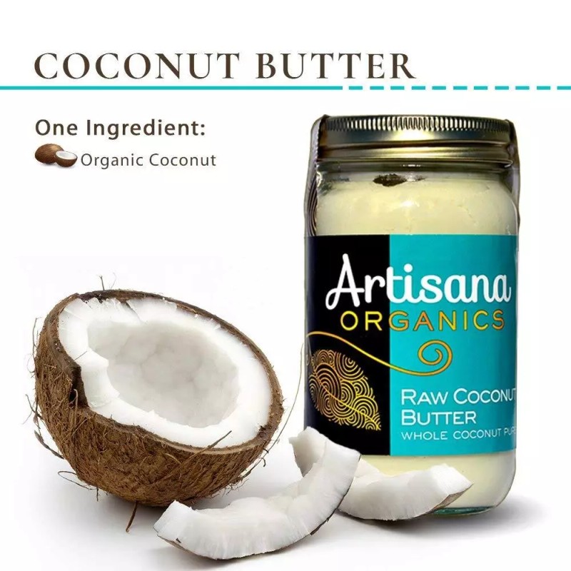 Artisana Organic Raw Coconut Butter 14oz Vegan Non GMO Gluten