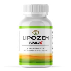Lipozem Max - Advanced Formula/Food Supplement/All Natural Ingredients - New & Sealed - 60 Capsules