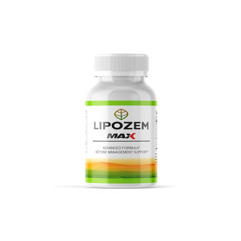 Lipozem Max - Advanced Formula/Food Supplement/All Natural Ingredients - New
