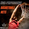 BETTERLINE 2-Pack Heavy Duty Basketball Nets | Premium Quality All-Weather