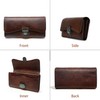 LETEULO Women's Large Leather Purse, Large Multiple Compartments with 18