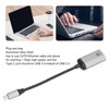 USB C to RJ45 Adapter 1000Mbps High Speed Plug and