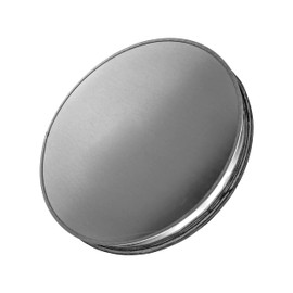 8” Inch Duct End Cap with Rubber Gasket - Galvanized Steel Round Vent Cover for Outdoor and Indoor Use – Pipe Cover – Steel Plug for Dryer Ducts and Pipes – End Cap for HVAC Systems