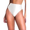 Kaei&Shi High Waisted Rave Bottom,High Cut Brazilian Cheeky Panties,Tummy Control