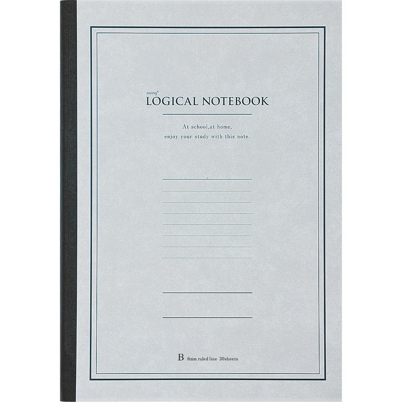 5 colors Pakkuno-B507B-5P Nakabayashi swing logical notebook classic B5 size