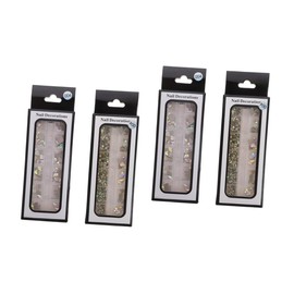 Healeved Nail Art Diamonds Manicure Resin Diamond Accessories for Stunning Nail Designs