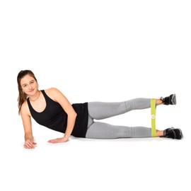Oliver Tex-O Mini Band - Green Resistance Band for Effective Full Body Workout, Rehab and Fitness