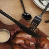 Kelenfer 18/10 Stainless Steel Flatware Set Hand Forged Silverware Set