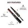 EBIN NEW YORK Secret of Pharaoh Dual Eyebrow Pencil &