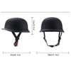 German Style Motorcycle Half Helmet, Retro Half Face Helmet for
