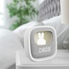 Pure FNL-06 Aurora LED Night Alarm Clock Square White Forever