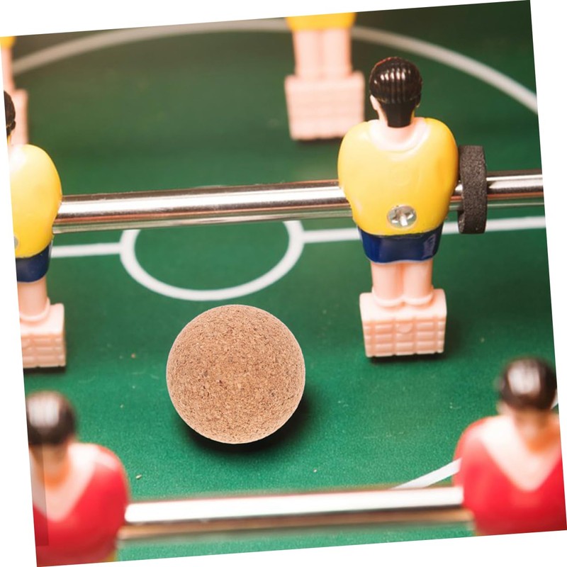 WHAMVOX 5Pcs Wood Foosball Table Balls Replacement Wooden Balls for