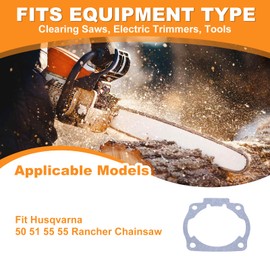 Cylinder Head Gaskets for Husqvarna 50, 51, 55, 55 Rancher 503162103 Chainsaw