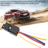 3pcs DC12V 80A LED Flasher Relay Waterproof Shockproof 5‑Pin Car
