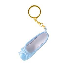 URTERYSER Fashion Keychain, Elegant Pointe Shoes Keyring Ballet Accessories Ballet Shoe Keychains, 8.00 * 5.00 * 3.00CM