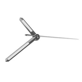 HMHAMA 1 Set Luminous Hands for NH35/36/4R/7S Movement 3 Pin Hands - Women Men Watch DIY Part Silver Modern, silver, Modern