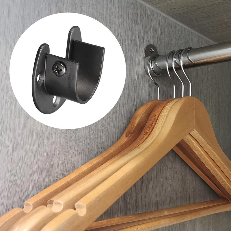 1.1'' Dia Stainless Steel Rod Socket Flange Rod Holder Bracket