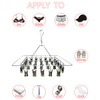 CHERRY GLOBAL Quick Release Round Stainless Steel Laundry Drying Rack