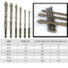 Cozy Hoome Four-Flute Serrated Eccentric Drill Bit Set - High