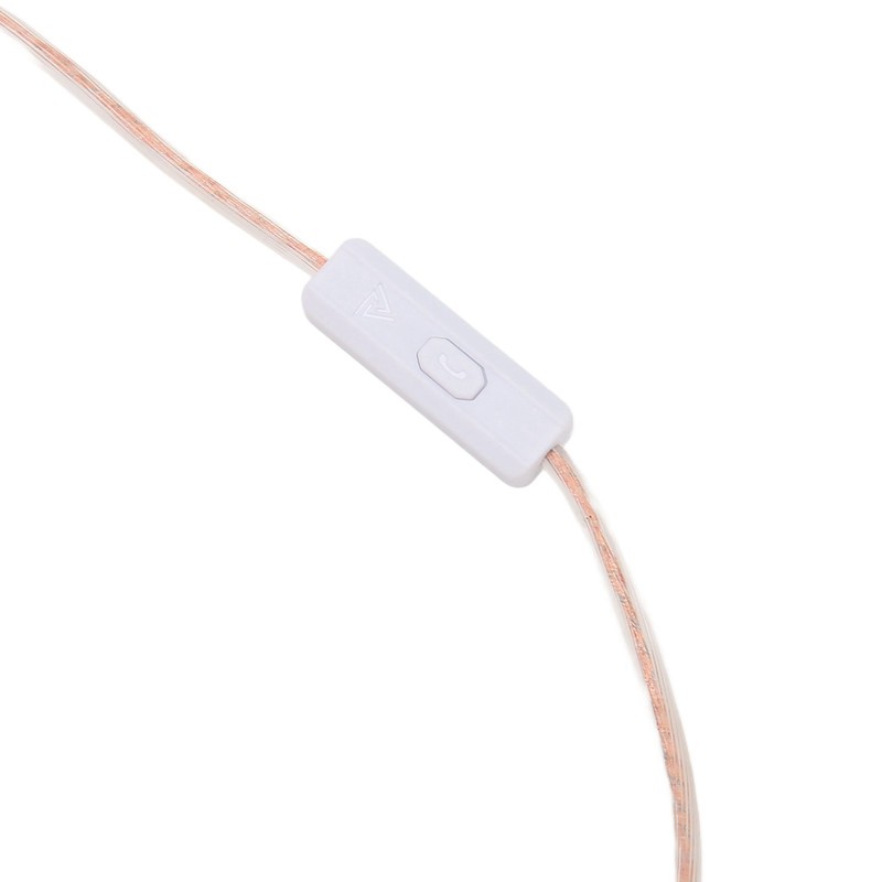 Wired Sound Isolating Earbuds with Microphone Detachable Dynamic Earphone with