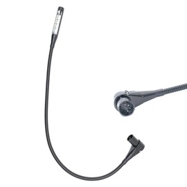 PALPEAL XLR 4 Pin LED gooseneck Light Compatible Yamaha,BEHRINGER Mixer,24 inch Flexible gooseneck lamp,White Light,12V,2 Watt,Right Angle Plug