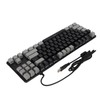 87 Key Mechanical Keyboard RGB Backlight Blue Switch Quick Response