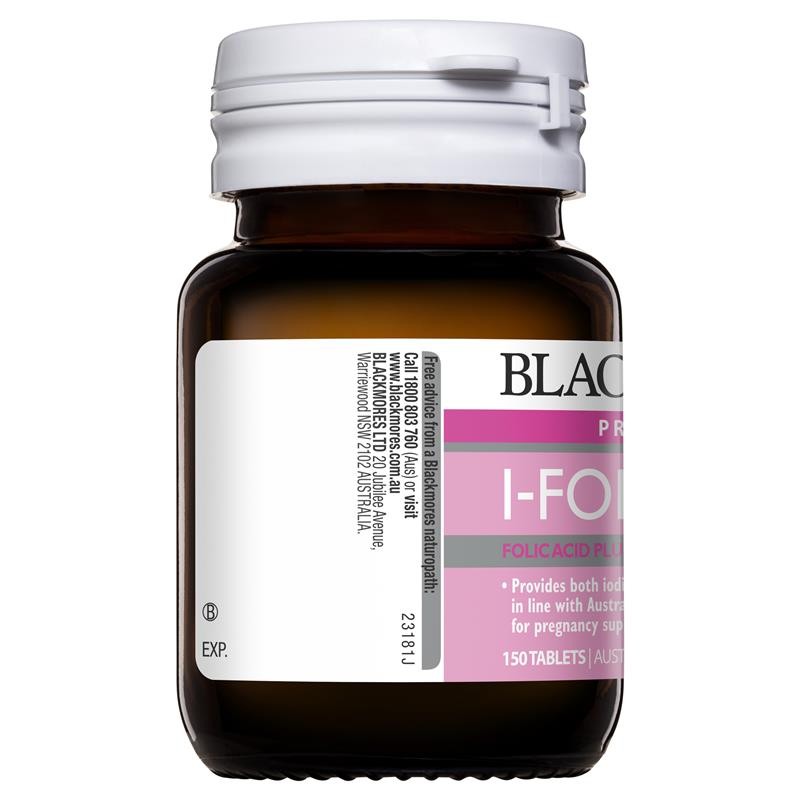Blackmores Folate 500mcg 90 Tablets