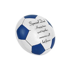 David Fischhoff Special Dad Football Memorial Plaque Grave Stone Ornament Father 3 Colours Gravestone Memorial Memories