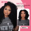 Yuniffe Kinky Curly Clip in Hair Extensions for Black Women