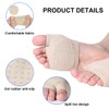 Ruayia Bunion Pads Forefoot, Reusable Forefoot Pads, Fabric Forefoot Pads,