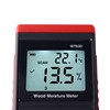 Wood Moisture Meter High Accuracy Non Destructive Backlit Display Wood