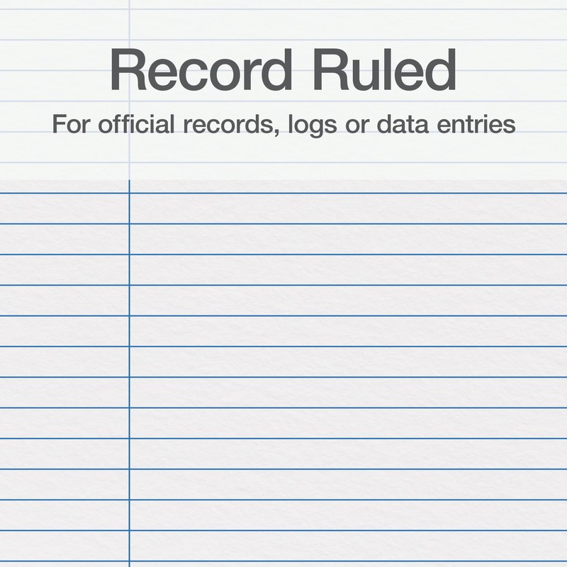 Boorum & Pease L21150R Laboratory Record Book,150 Pages,8-1/8-Inch x10-3/8-Inch,Black/Red