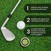 Ddaowx Golf Green Reader, High Precision Horizontal Bubble, Putt Aid