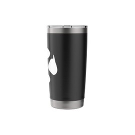 Therian fox paws symbol sign quadrobics otherkin Stainless Steel Insulated Tumbler