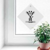 'Happy Baby Giraffe' Suction Cup Car Window Sign (CG00028225)