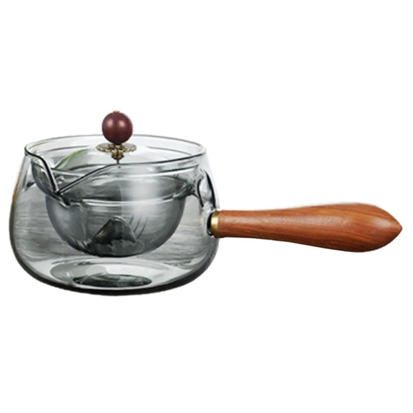 ULTECHNOVO Rotatory Teapot with Removable Strainer Premium Handle for Home