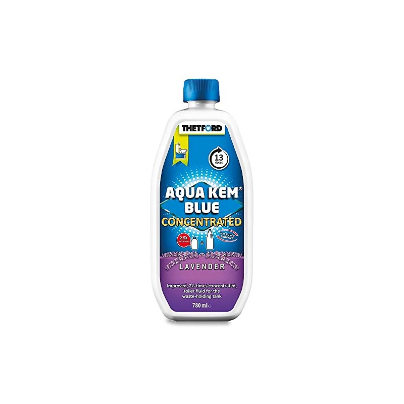 Thetford Aqua Kem Blue Lavender Concentrate Toilet Chemical 780 ml