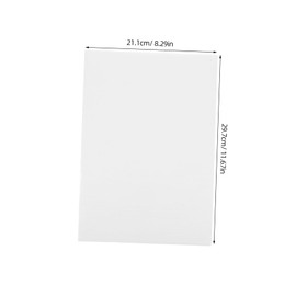 DOITOOL 10Pcs Foam Board Blank Craft Thick Smooth Surface for DIY Projects Advertising and Art Display for School and Kindergarten Use