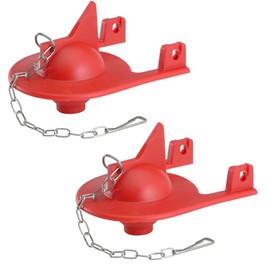 Toilet Flappers Replacement Compatible with Kohler Toilet Part 84138, 84314, 85655 and 89825, 2'' Toilet Flapper,Fits Specific 1 Piece Toilets, Red