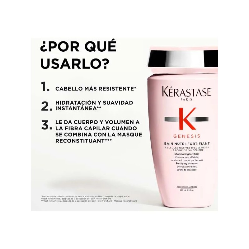 Shampoo Anticada Genesis Hidratante 250ml Krastase