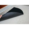 Linfevisi Black Half Circle Door Mat Indoor Entrance Welcome Mats